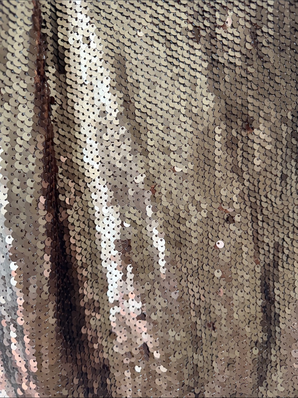 TCEC Rose Gold Sequin Shift Dress - Picture 2 of 4